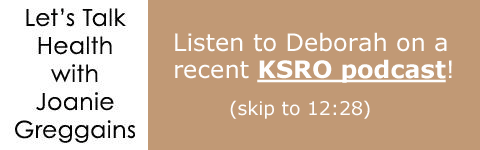 listen to Deborah Crippen on KSRO's Joanie Greggains Show
